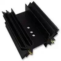 SK 129 50,8 STS SOT 32: Heat Sink, Extruded, PCB Mount, 5.3 °C/W, SOT-32, TO-3P, TO-220, 42 mm, 50.8 mm, 25 mm