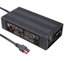 NPB-360-24AD1: Battery Charger, Anderson Connector, Desktop, Lead Acid, Li-Ion, 264V in, 28.8 V Out