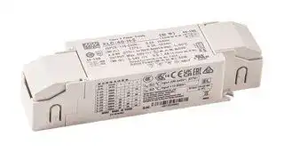 XLC-40-H-S: LED Driver, W/Strain-Relief, LED Lighting, 40 W, 54 V, 1.4 A, Constant Power, 110 V