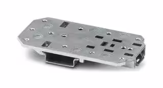 2853983: UNIVERSAL DIN RAIL ADAPTER, ZINC, BLUE