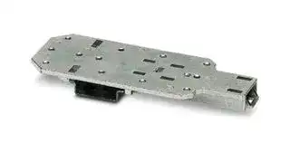 2706412: UNIVERSAL DIN RAIL ADAPTER, ZINC, BLUE