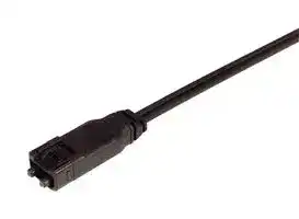 FODSMI-10: Fibre Optic Cable, Plastic Optical, 2 Fibres, SMI-SMI Duplex, 10m