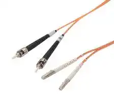 FODST50-LC-05: Fibre Optic Cable, Multimode, 2 Fibres, 50µm/125µmDia, ST-LC Duplex, 5m