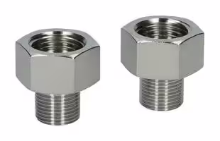 71355698: Adaptor Set, Electromagnetic Flowmeters, G1/2" to G3/8" Male Thread, Picomag IO-Link Series