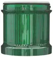 SL7-L230-G: Light Module, Continuous, Green, LED, 230 V, IP66, 73 mm Dia x 61 mm H
