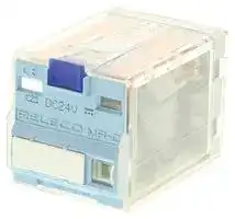 C4-A40X24D: General Purpose Relay, C4 Series, Power, 4PDT, 24 VDC, 10 A