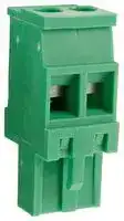 CTBP92VG/2R: Pluggable Terminal Block, Reversed, 5 mm, 2 Ways, 28 AWG, 14 AWG, 1.5 mm², Clamp