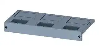3VW9723-0WD30: Front Cover, Main Connection, 3P, 2 Units, 3WL10/3VA27 Series Circuit Breakers