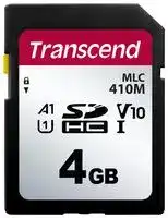 TS4GSDC410M: Flash Memory Card, MLC NAND, SD Card, UHS-1, Class 1, Class 10, 4 GB