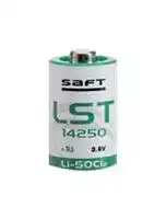 LS14250: Battery, Single Cell, 3.6 V, 1/2AA, Lithium Thionyl Chloride, 1.2 Ah