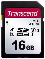 TS16GSDC410M: Flash Memory Card, MLC NAND, SD Card, UHS-1, Class 1, Class 10, 16 GB