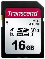 TS16GSDC410M: Flash Memory Card, MLC NAND, SD Card, UHS-1, Class 1, Class 10, 16 GB