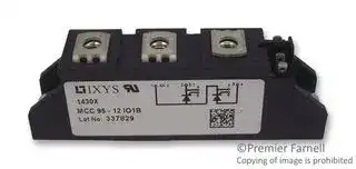 MCC95-12IO1B: Thyristor Module, Series Connected, 116 A, 1.2 kV