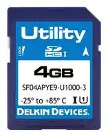 SF04APYE9-U1000-3: Flash Memory Card, MLC, SDHC Card, 4 GB, Class 10, UHS-I U1