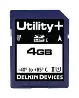 SE04APYE9-1B000-3: Flash Memory Card, MLC, SDHC Card, UHS-1, Class 10, 4 GB, Utility+ Series