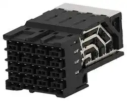 2356426-1: Connector, STRADA Whisper, 32 Contacts, 3.9 mm, Receptacle, Press Fit, 4 Rows