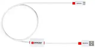 2.700210: USB Cable, Type A Plug to Micro Type B Plug, 1 m, 3.28 ft, USB 2.0, White