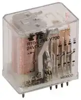 R10-E2X4-V700: RELAY, 4PDT, 120VAC, 30VDC, 5A