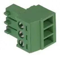 39500-5003: 3.5MM EURO PLUG RA GRN 3CKT