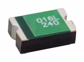 MCFSMD005-240-2920-R: Resettable Fuse, PPTC, 2920 (7351 Metric), MP FSMD, 240 VAC, 50 mA, 120 mA, 15 s