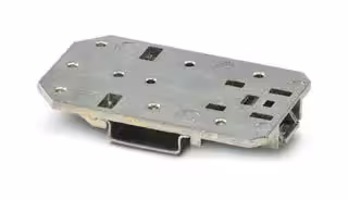 2853970: UNIVERSAL DIN RAIL ADAPTER, ZINC, BLUE