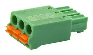 1745904: Pluggable Terminal Block, 3.81 mm, 3 Ways, 24 AWG, 16 AWG, 1.5 mm², Push In
