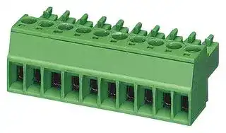 1803662: Pluggable Terminal Block, 3.81 mm, 11 Ways, 28 AWG, 16 AWG, 1.5 mm², Screw