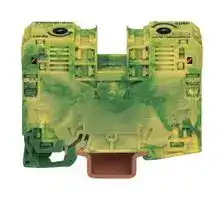 285-137: DIN Rail Mount Terminal Block, 2 Ways, 10 AWG, 2 AWG, 35 mm², Clamp