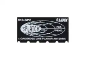 ANT-916-SP: RF Antenna, 900 to 930MHz, 1.4dBi, LoRaWAN / Sigfox / Weightless-P / WiFi, 50ohm, Linear, SMD