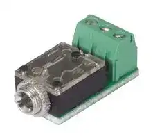 35MMFT: Terminal Block Interface, 3.5mm Audio Jack, Screw Type 3 Position Terminal Block