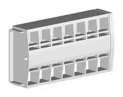 8GS4004-2: Control Cable Terminal, 7 Pole, ALPHA Series
