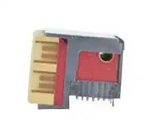 RVPX-RP016VM2: Connector, Right Angle, RVPX Series, 112 Contacts, 1.8 mm, Plug, Press Fit, 7 Rows