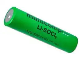 MP013868: Battery, 3.6 V, CC, Lithium Thionyl Chloride, 16 Ah, Raised Positive and Negative, 1