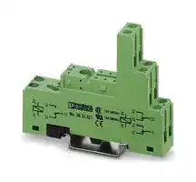 2833521: Relay Socket, DIN Rail, Screw, 12 A, 300 V, PR1-BSC3 Series