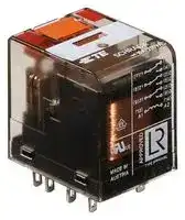 PT370615: Power Relay, 3PDT, 115 VAC, 10 A, PT Series, Through Hole, Non Latching