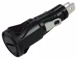 D0347RAAAB: Cartridge Fuse Holder, 1Fuse, Solder Lug, 16A, 250VAC, 6.3mm x 32mm