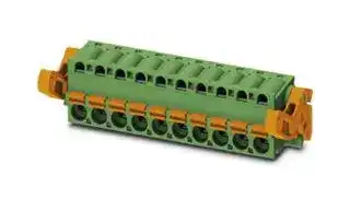 1792517: Pluggable Terminal Block, 5.08 mm, 2 Ways, 2.5 mm², Push In