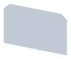 KPMD4: Accessory, Elkay KUT4-2X2 Multi Conductor Feed Through Terminal Blocks, End Cover