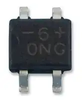 MB6S-E3/80: Bridge Rectifier, Single Phase, 600 V, 500 mA, TO-269AA, 4 Pins, 1 V
