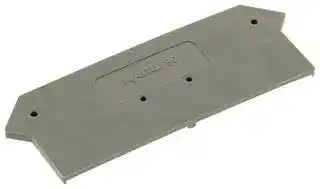 280-316: END PLATE, RAIL MOUNTED TERMINAL BLOCK