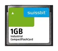 SFCF1024H1AF2TO-C-MS-527-STD: Flash Memory Card, Compact Flash Card, Type I, 1 GB