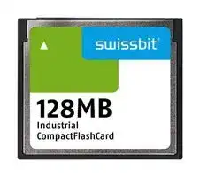SFCF0128H1AF1TO-C-MS-527-STD: Flash Memory Card, Compact Flash Card, Type I, 128 MB