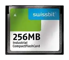 SFCF0256H1BK1MT-C-MS-553-SMA: Flash Memory Card, SLC NAND, Compact Flash Card, Type I, 256 MB