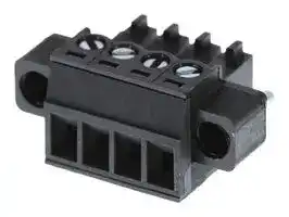 39504-0004: Pluggable Terminal Block, 3.5 mm, 4 Ways, 30 AWG, 16 AWG, 1.31 mm², Screw