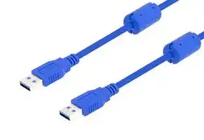 U3A00008-05M: USB Cable, Type A Plug to Type A Plug, 500 mm, 1.6 ft, USB 3.0, Blue