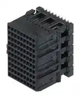 170415-1118.: Connector, Impact 170415 Series, 90 Contacts, 1.9 mm, Receptacle, Through Hole Straight, 9 Rows