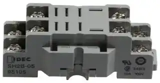 SH2B-05.: RELAY SOCKET, 8PIN, 10A, 300V
