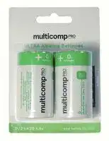 MP-PSG91113: Battery, 1.5 V, D, Alkaline, 12 Ah, Raised Positive and Flat Negative, 2