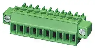1827758: Pluggable Terminal Block, 3.81 mm, 7 Ways, 28 AWG, 16 AWG, 1.5 mm², Screw