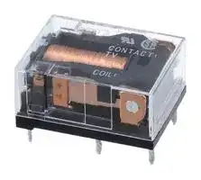 G6CK-1117P-US-DC24: Power Relay, SPST-NO, 24 VDC, 10 A, G6C Series, Through Hole, Latching Dual Coil